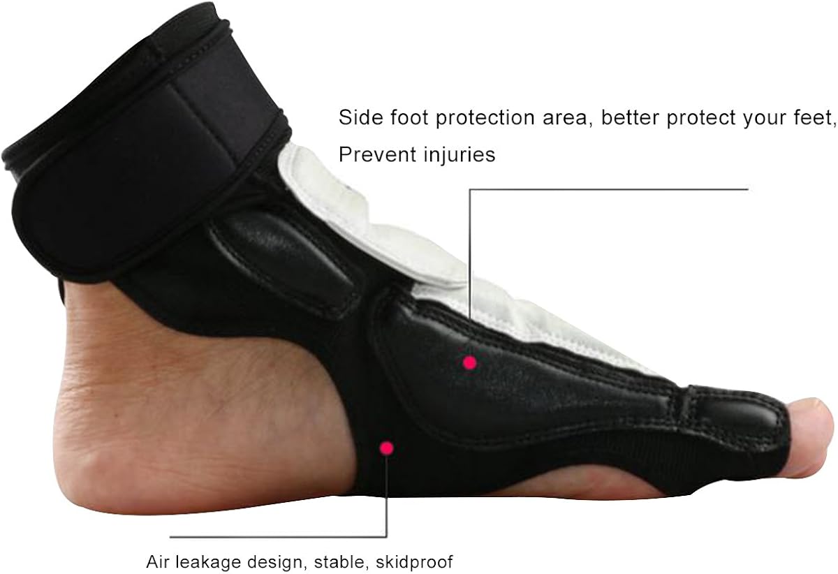 Taekwondo Foot Protector Gear Martial Arts Fight Boxing Punch Bag Sparring: Clothing