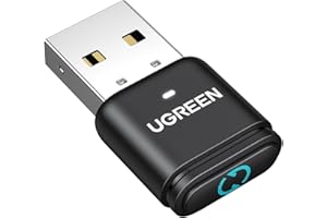 UGREEN Bluetooth 5.3 Adapter Mouse Jiggler for PC, USB Mouse Mover Work from Home Plug and Play for Windows 11 10 8.1, 2 Jigg