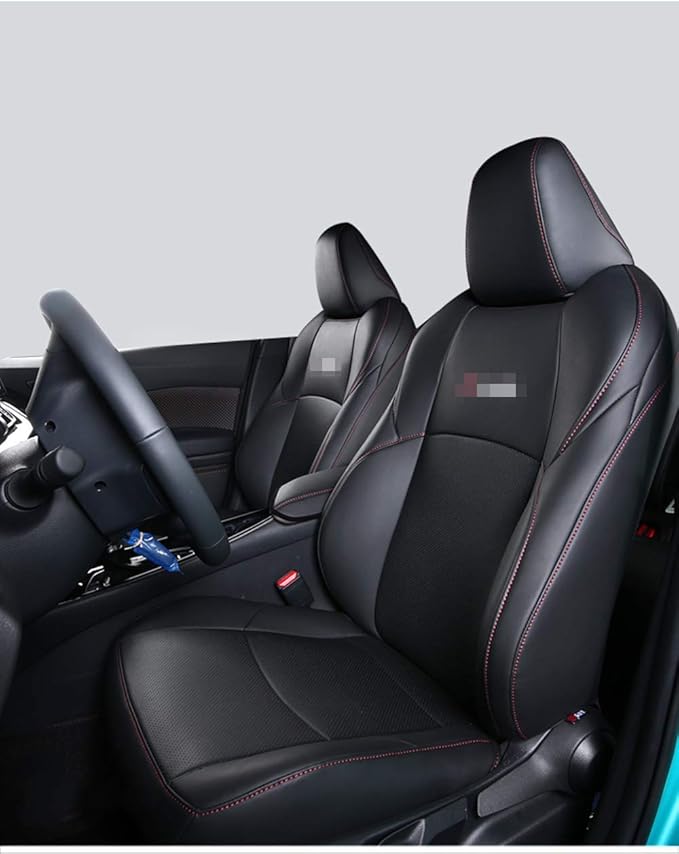 Nicebee 2pcs Front Seat Cover + 1pcs Back Seat Cover Car Seat Cover for Toyota CHR