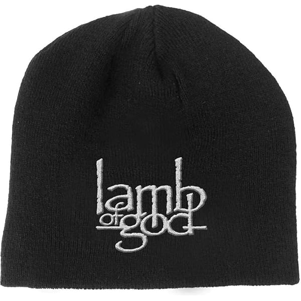 Amazon.com: Lamb Of God Beanie Hat Band Logo Legion Official Black