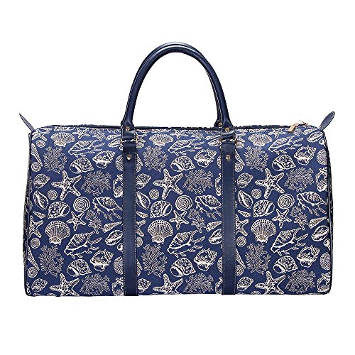 Signare Tapestry Large Duffel Bag, Ladies Overnight Weekender, Carryon Gym Sports Duffle, Travel Bags for Teens, Girls & Women