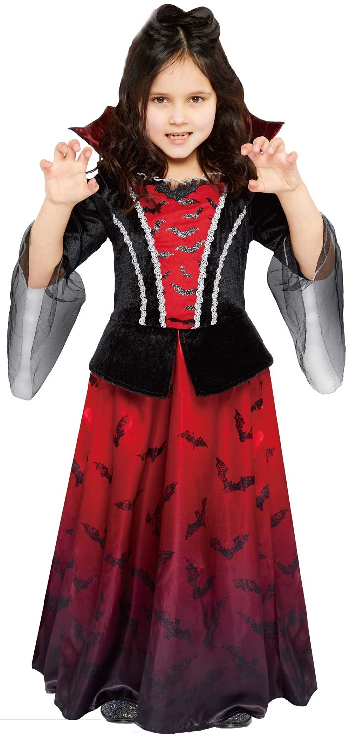 amscan 9907694 Girls Vampiress Fancy Dress Halloween Costume 11-12 Years