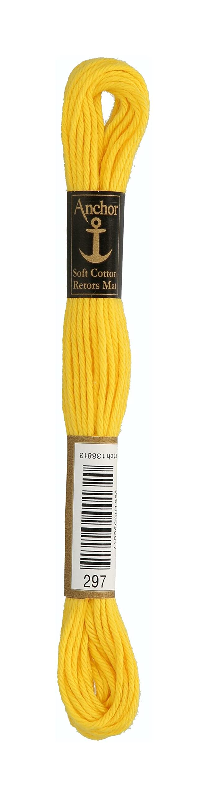 Anchor 4335000-00297 Embroidery Thread, 100% Cotton, Plain, 10 m