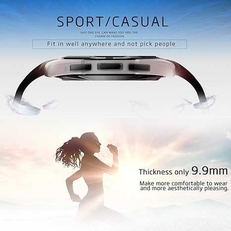 kivors Bluetooth reloj inteligente Fitness Tracker reloj con ...