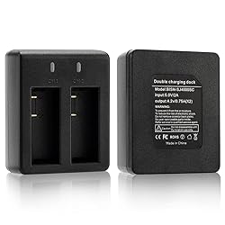 Action Camera Battery Pack, 1350mAh Rechargeable