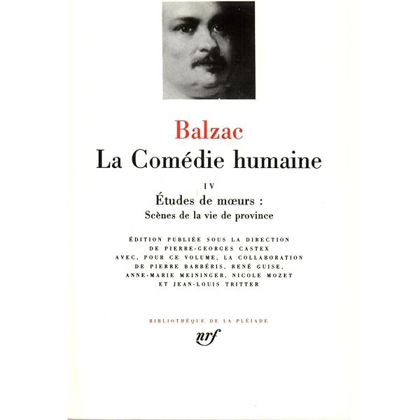 Balzac : La Comedie humaine, tome 1 :Bibliotheque de la