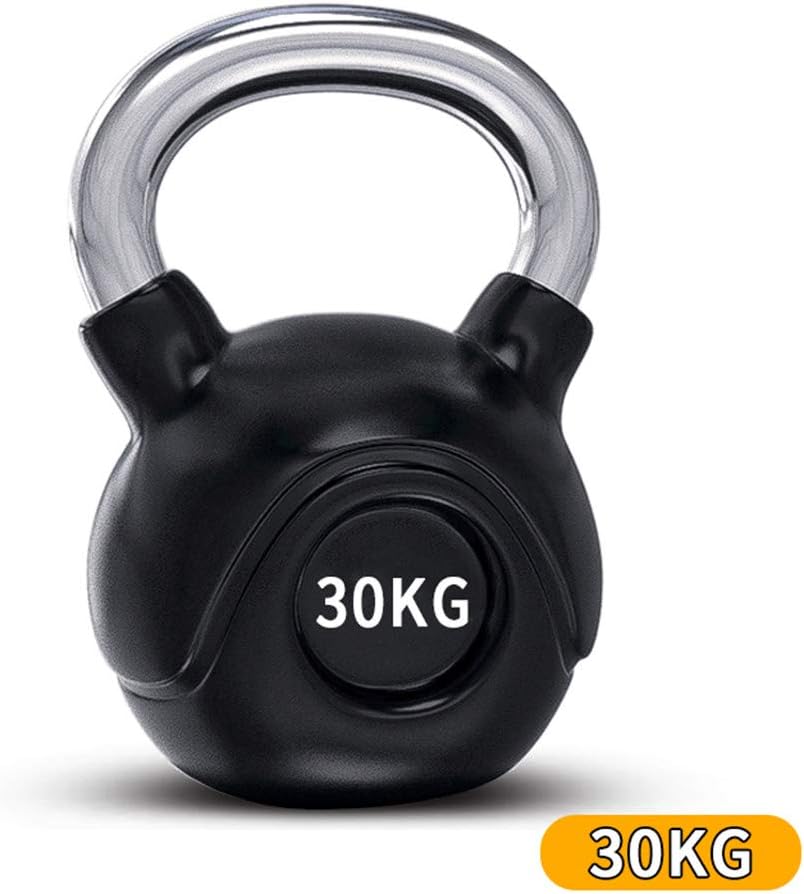 WANGSHI Matte Coated Kettlebells – Weight Available: 4, 6, 8, 10, 12, 14, 16, 18, 22, 24, 26, 28, 30, 32, 34, 36 KG