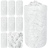 Frienda 40lbs Bean Bag Filler Bulk, Memory Foam Filling, Shredded Soft Foam Filler Stuffing for Bean Bag Refill Pillow Dog Bed Chairs Couch Cushion Stuffed Animals Arts Crafts (White)