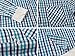 Emiqude Casual Slim Fit Long Sleeve Patchwork Dress Shirts for Men Medium Navy