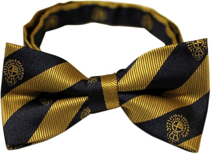 Amazon No 235 ワンタッチ 蝶ネクタイ カラー Gold ゴールド 金 Navy ネイビー 紺 デザイン ストライプ柄 フォーマル ビジネス 結婚式 二次会 イベント パーティー ネクタイ 通販