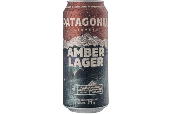 Cerveja PATAGONIA Amber Lager Lata PATAGONIA 473ML