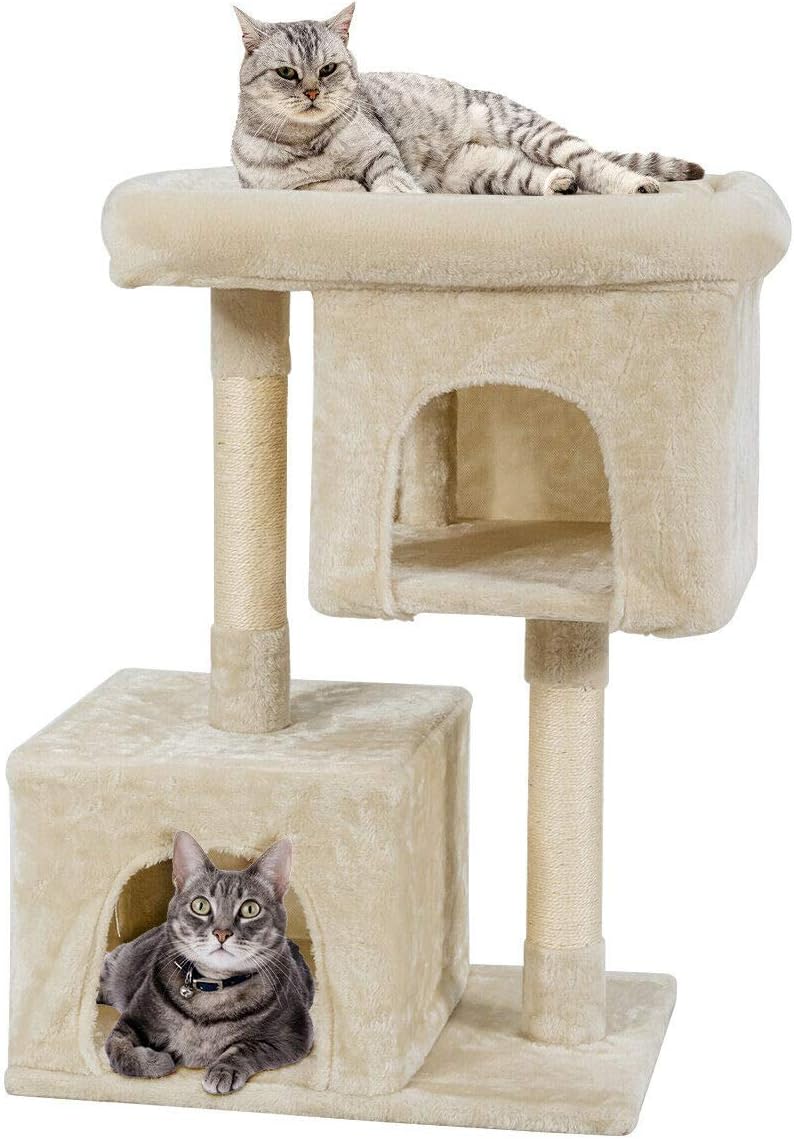 Levels 2 Tree Cat Tangkula Cat Sleeping Climbing Jumping Scratching For Furniture House Play Pet Kittens Spacious Posts Scratching Platform Condos Plush Cozy 2 With Tree Activity Activity Trees No Levels 2 Tree Cat Tangkula Cat Sleeping Climbing Jumping Scratching For Furniture House Play Pet Kittens Spacious Posts Scratching Platform Condos Plush Cozy 2 With Tree Activity Activity Trees No