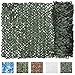 IUNIO Camouflage Netting, 16.4ft x 5ft/5m x 1.5m Custom Dark Green Camo Net Great For Sunshade Camping Shooting Hunting etc.