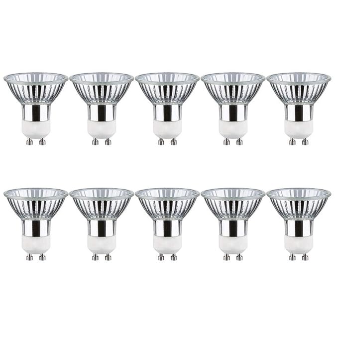 10x Halogen Reflektor Glühbirne PAR16 GU10 35W dimmbar warmweiss | Luminizer3370