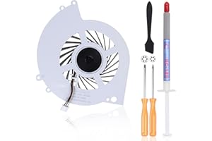 ARLBA New PS4 Cooling Fan Internal Cooler KSB0912HE CK2M Replacement for Sony Playstation 4 Games Console CUH-1200 CUH-1215A CUH-1215B CUH-12XX CUH-1200AB01 CUH-1200AB02 500G W/Thermal Paste tools kit