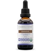 Secrets of the Tribe Guggul USDA Organic | Alcohol-Free Extract, High-Potency Herbal Drops | Made from 100% Certified Organic Guggul (Commiphora Mukul) Dried Gum (2 oz)