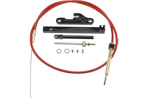 YRANZO Lower Shift Cable Assembly for OMC Cobra Sterndrive Replaces 987661 986654 987498 18-2245 for 1986 1987 1988 1989 1990 1991 1992 1993