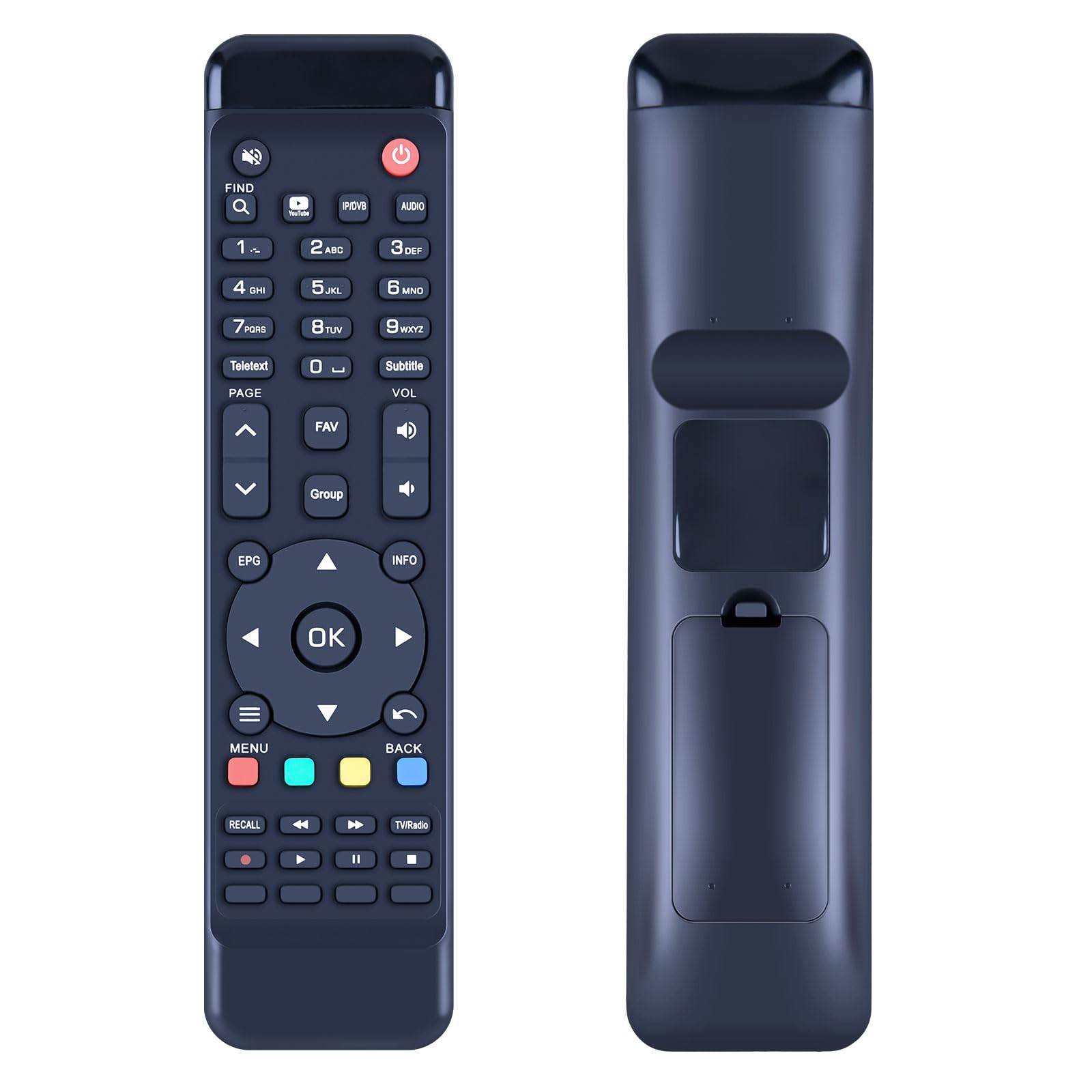 Replacement Remote Control for AMIKO A6 A4 A5 A9 HIS Mira X HiS-4300, HiS-4200, HiS-1000, HiS-2000, HiS-3000