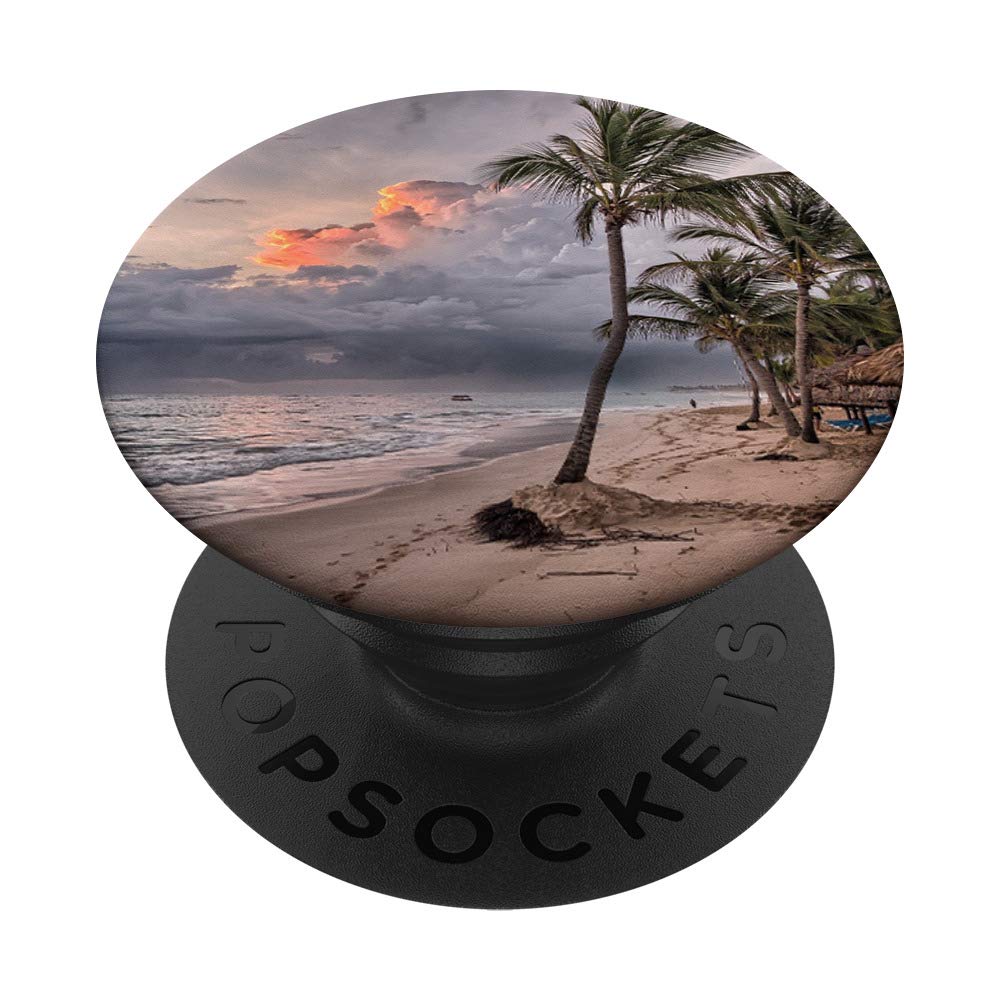Beach Ocean Storm | Sun Vacation PopSockets Grip and Stand for Phones and Tablets