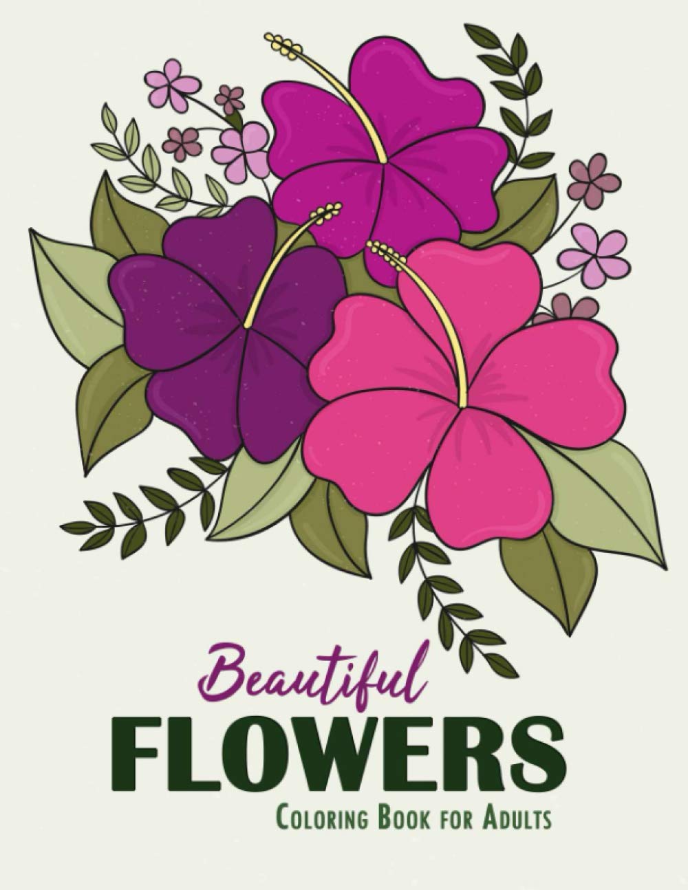 Download Amazon Com Beautiful Flowers Coloring Book For Adults Floral Motifs For Relaxation And Stress Relief 35 Beautiful Flower Designs To Color And Relax Fun And Easy Coloring Pages In Large Format