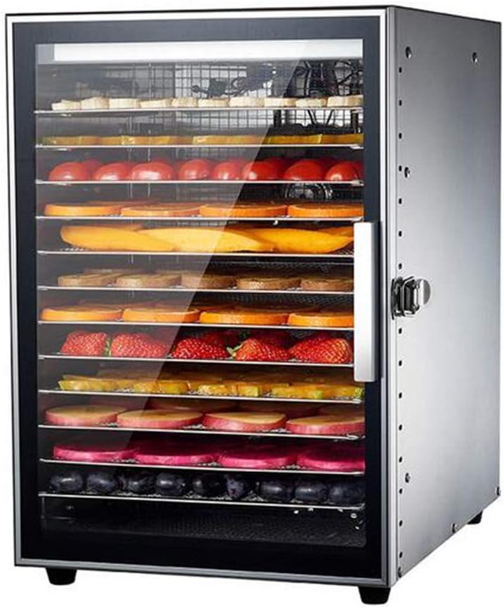 MICHEN Twelve layers stainless steel Commercial Fruit dryer vegetables Dried meat Pet snacks Air dryer Food dried fruit machine,UK