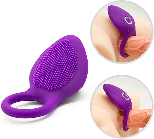 Amazon 男性のマスターベーターコックリング バイブコックリング クリトリス刺激器膣マッサージブレットバイブレーター 大人大人のおもちゃ 女性 男性 カップル用 Hihahiha アダルト雑貨