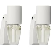 Bath &amp; Body Works Wallflowers Fragrance Plug, White Scent Control, 2 Pack | Plug-In Air Freshener Devices with 3 Intensity Levels for Customized Scent Control in Bedrooms, Bathrooms &amp; Living Spaces