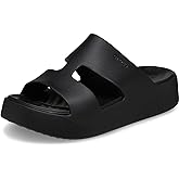 Crocs Women's Getaway Platform H-Strap Wedge Sandals