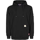 BOCOMAL FR Hoodie Pullover Idea for Summer 7.5oz Lightweight Cotton Flame Resistant Sweatshirt (Non Fleece)