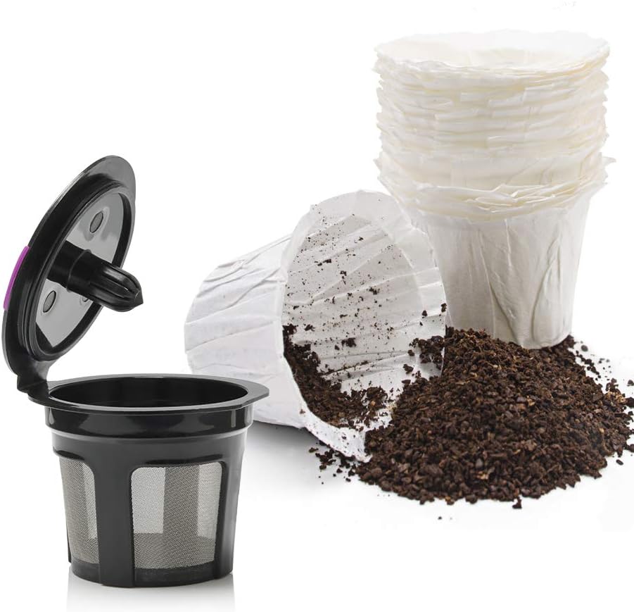 MG Coffee Disposable Keurig Paper Filters for Carafe, 50pcs Food Grade
