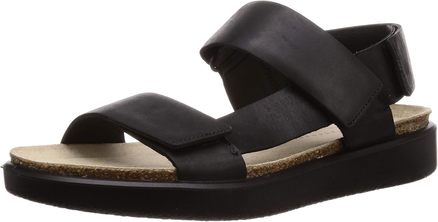 ECCO Men's CorkSphere Sandal, Black, 4/4.5 UK Amazon.co.uk Shoes & Bags