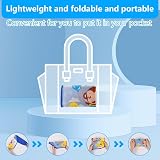 Vicloon Bibs with Sleeves 3 Pack Waterproof Long Sleeve Bibs Green/Blue view 7