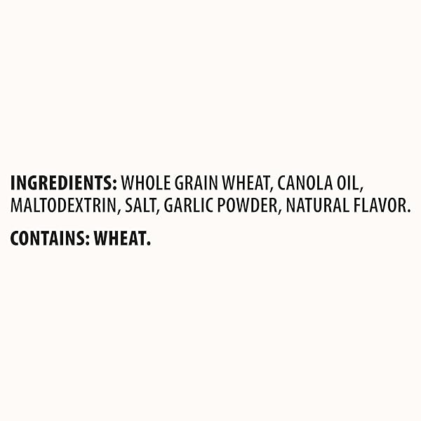 TRISCUIT ROASTED GARLIC WHOLE GRAIN WHEAT CRACKERS, LUNCH SNACKS, BULK SNACK CRACKERS, FAMILY SIZE, 6 – 12.5 OZ BOXES