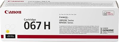 Canon 067H Original Yellow Toner Cartridge High Yield 2350 Pages