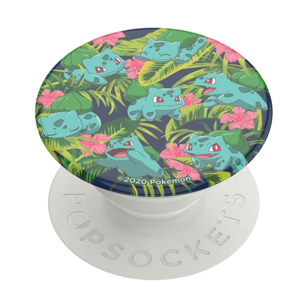 ​​​​PopSockets Phone Grip with Expanding Kickstand, Adhesive Grip, Pokemon - Bulbasaur Pattern