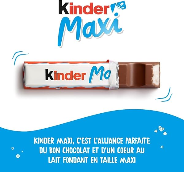 KINDER MAXI CHOCOLATE ( 36 STICK BOX )