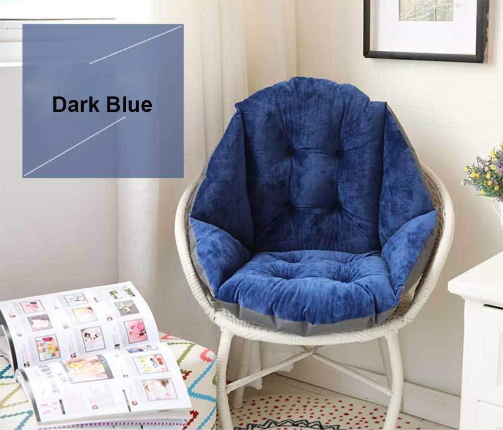 Plush Seat Cushion Thick Tufted Chair Cushion Wasit Back Support Chair Pads Soft Chair Nest Cushions with Tie strap for Wheelchair Armchair Office Chair Dining Chair Sofa and Garden Bench