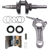 212cc Standard 3/4" Parallel Crankshaft and 68MM Piston Ring Connecting Rod | for Honda GX160 GX200 5.5HP, for Predetor 196cc 212cc go kart minibike parts