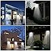 KUFUNG LED Waterproof Outdoor Solar Motion Sensor Security Lights, for Garden Pathway Yard Patio (48LED)