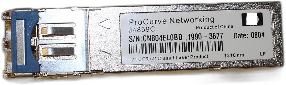 HP J4859C X121 1G SFP LC LX Transceiver Module 1310nm Multi-mode