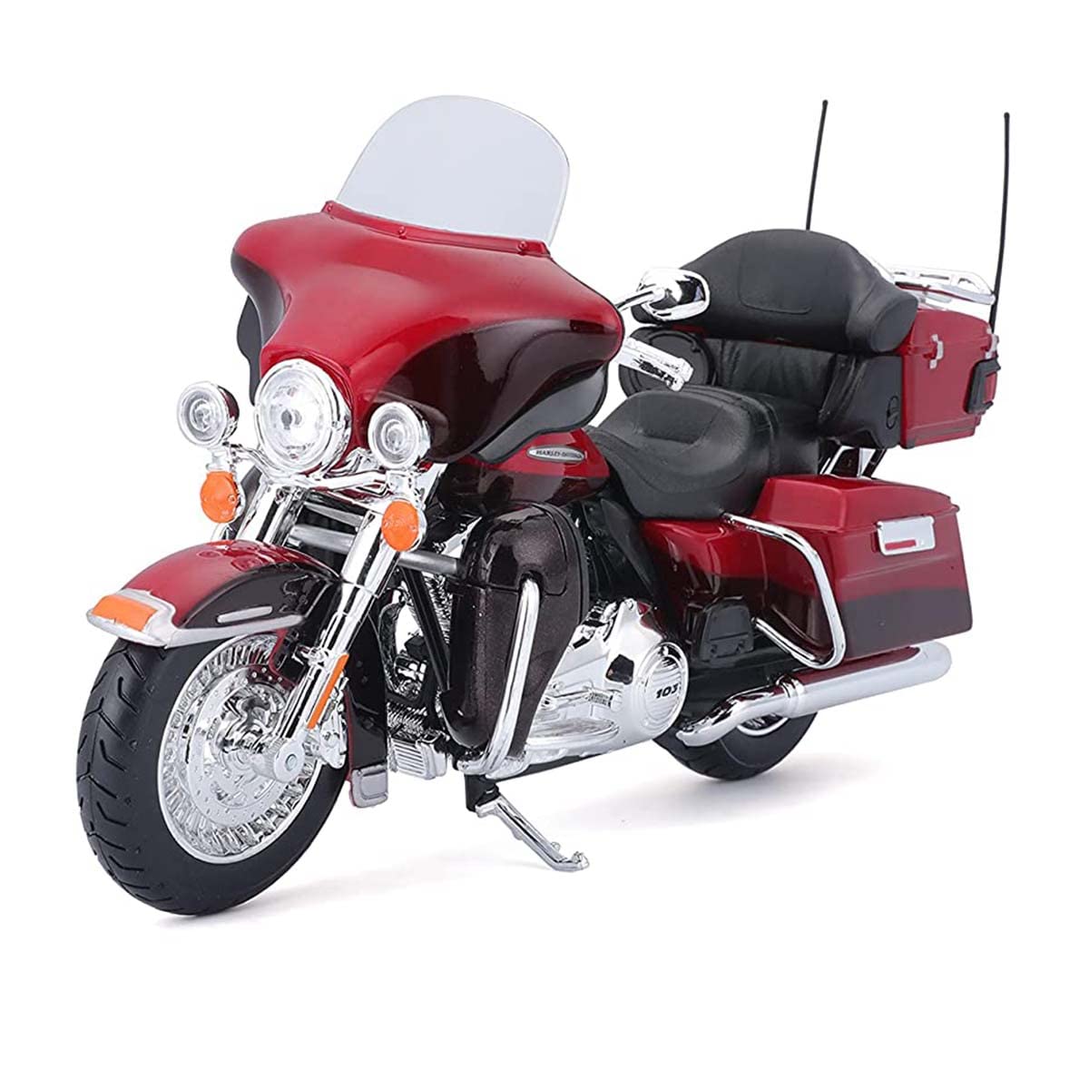 Maisto 1:12 Scale FLHTK Electra Glide Ultra Liwithed '13 Model Motorbike, Color Assorted