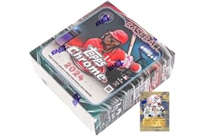 GENERIC NEW 2024 Topps CHROME Baseball Sealed MONSTER Box w/42 Cards - 10 X-FRACTORS PER BOX! - Plus Novelty Aaron Judge Custom Card Shown