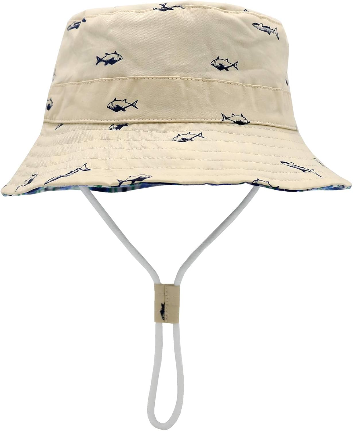 Sarfel Baby Sun Hat Toddler Summer Hats UPF 50+ Baby Bucket Hat Kids Beach Hats for Baby Boys: Clothing