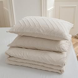 SLEEPBELLA Tufted King Comforter Set, Dark Grey