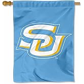 Southern Jaguars Light Blue SU Double Sided House Flag