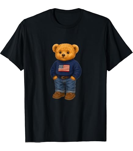 Amazon.com: Vintage Bear Graphic for Men Women Boys Girls Kids T