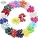 CÉLLOT 3 Inch Boutique Grosgrain Ribbon Pinwheel Hair Bows Alligator Clips For Girls Toddlers Accessories Teens Gifts In Pairs