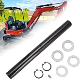 Greasable Main Thumb Bucket Pin Kit 35&times;381mm for Kubota KX71 Excavator | Compatible with Yanmar, Takeuchi, Hitachi, JCB, Bobcat, Case, Doosan &amp; Hyundai Excavators