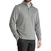 birddogs Men’s Quarter Zip Pullover | Built-in Liner, 4-Way Stretch, Wrinkle-Resistant, Tailored Fit | Work, Golf, Travel