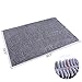 Ohuhu Super Soft Bathroom Rugs, Non Slip Microfiber Shaggy Chenille Bath Rug for Kitchen Bedroom